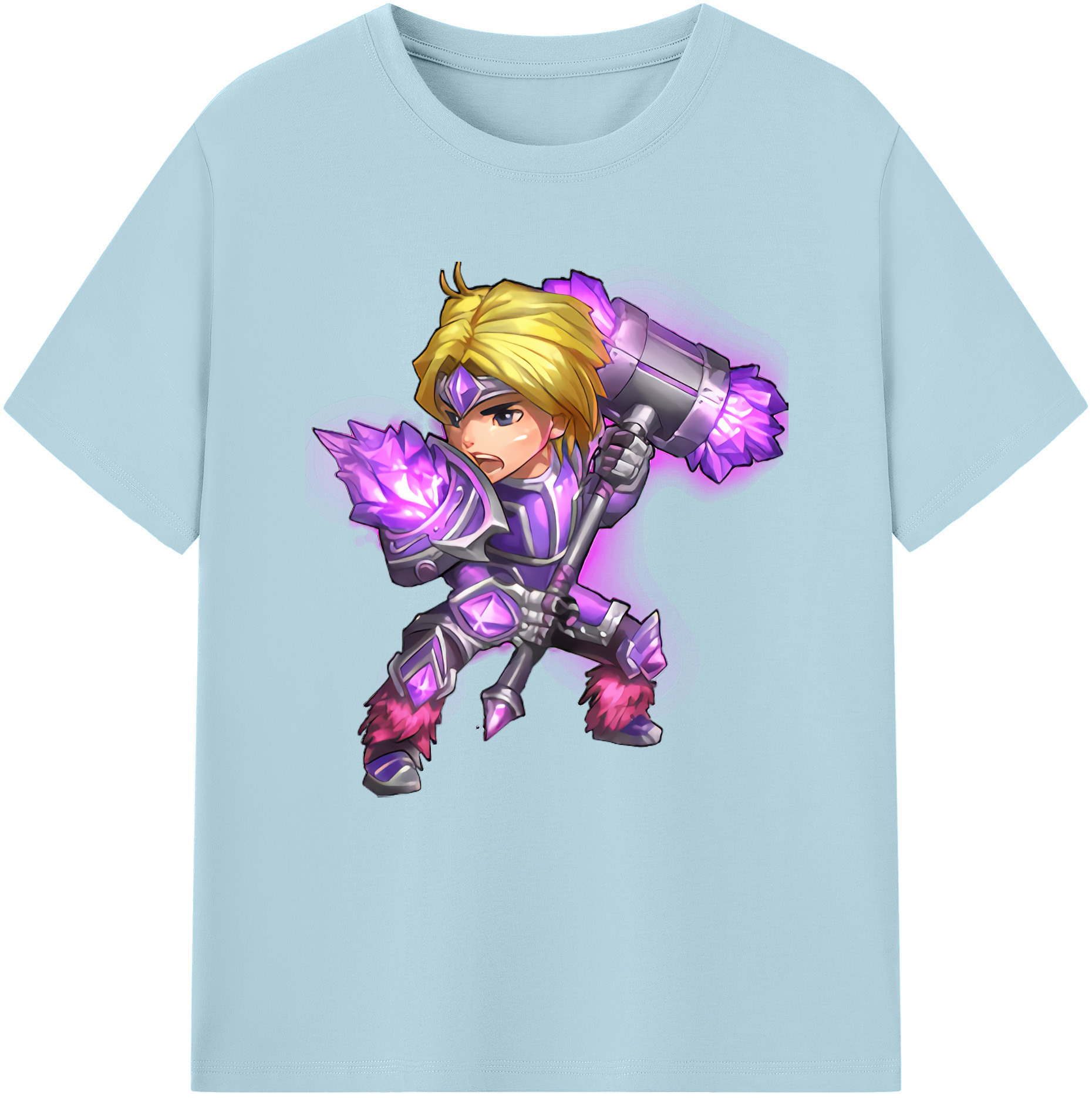 （画像用） リーグ・オブ・レジェンド League of Legends LOL 綿100％半袖Tシャツ（フロントプリント）